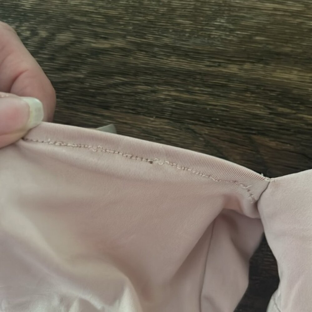 HOUSE OF CB blush off shoulder pink cut out bodysuit small ola - Picture 8 of 11